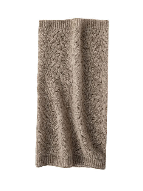 Winter Keep Warm Cashmere Knit Scarf