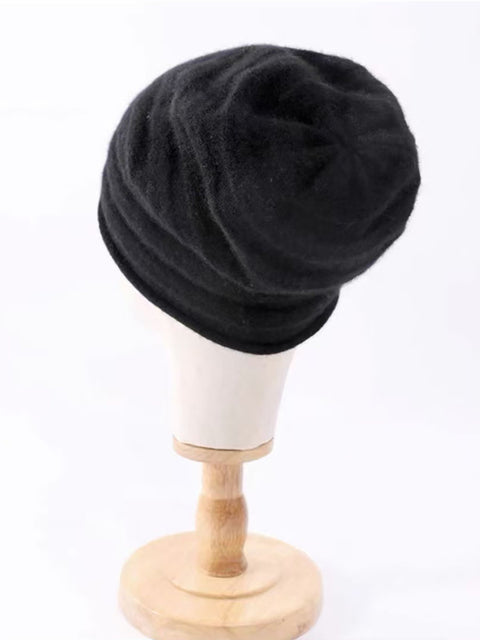 Winter Artsy Soft Warm Cashmere Knit Hat