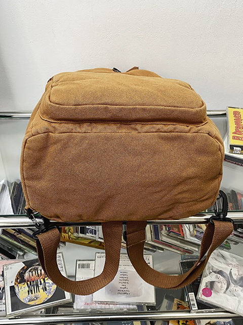 Japan Style Canvas Solid Shoulder Bags Backpack